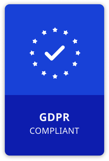 GDPR compliance graphic highlighting the iObeya software security