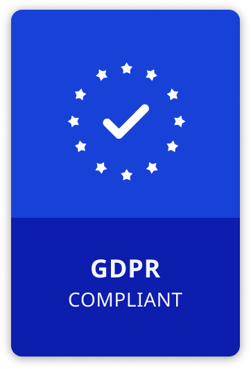 Image attestant de la conformité RGPD mettant en évidence la sécurité du logiciel iObeya