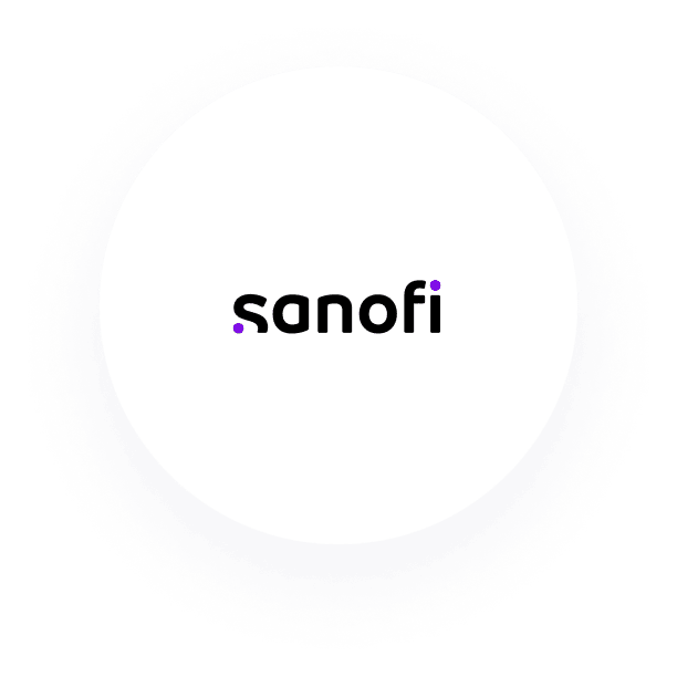 Logo de Sanofi, client iObeya