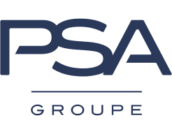 Logo de PSA Groupe, client de iObeya
