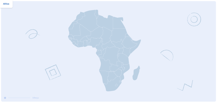 Thumbnail of Africa map board template