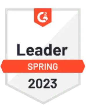 Badge Leader from G2 to iObeya software