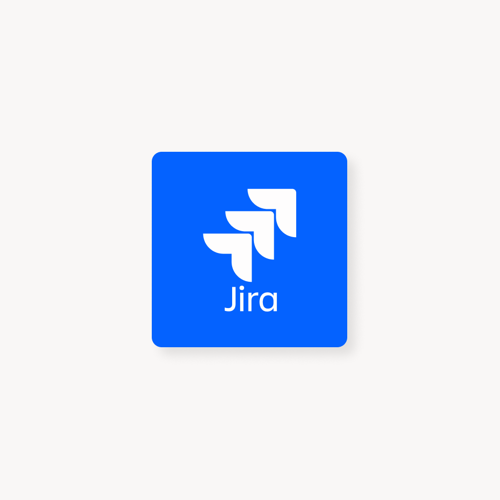 Jira Logo showcasing the bidirectional integration with iObeya